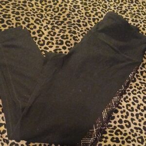 Calvin Klein Black Performance Leggings Size Medium